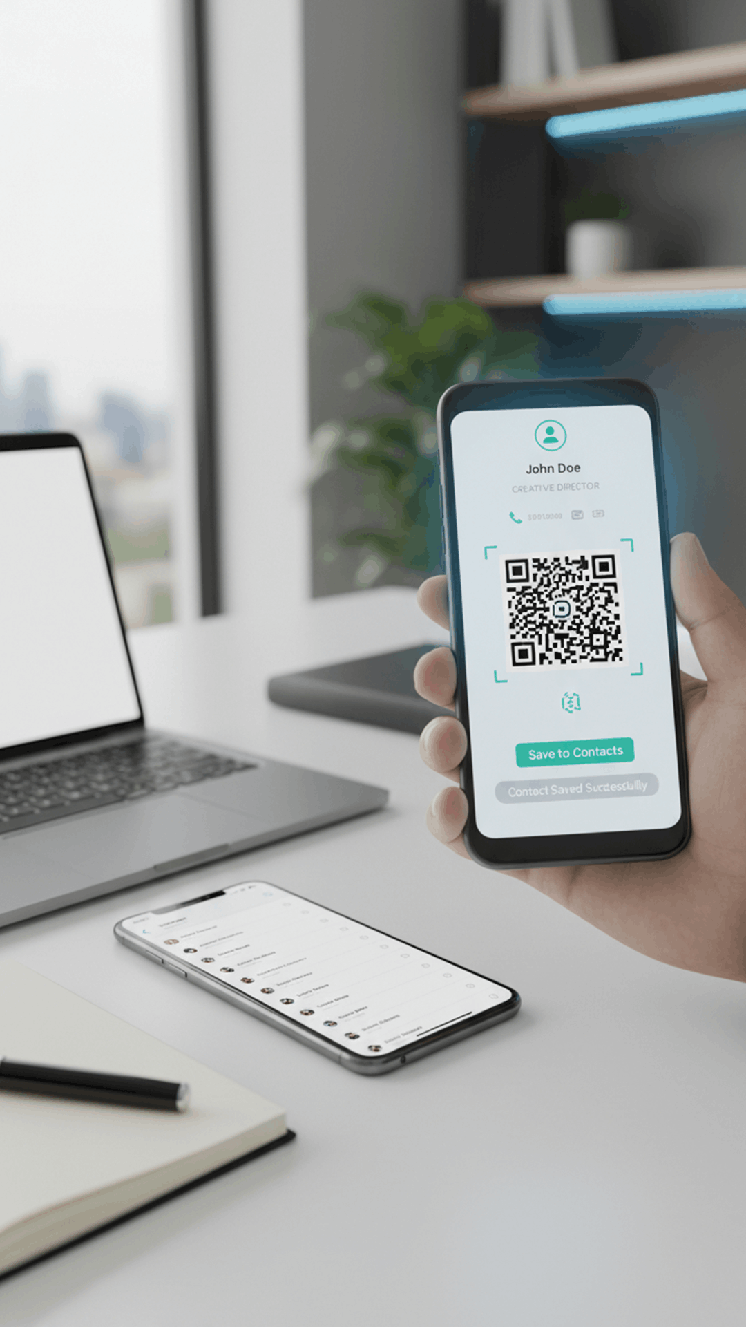 How to Create a vCard QR Code That Saves Contacts